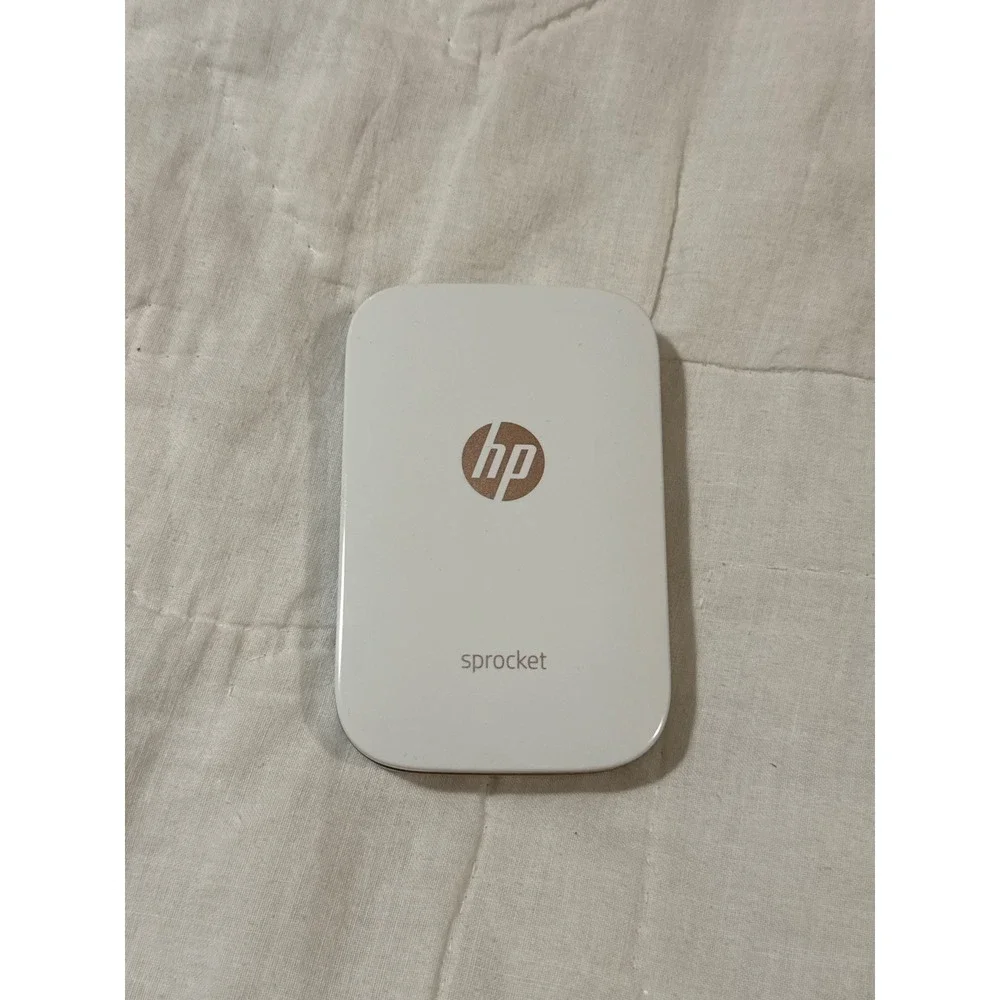 HP Sprocket 1st Edition Portable Photo Printer with Hardshell Case and strap